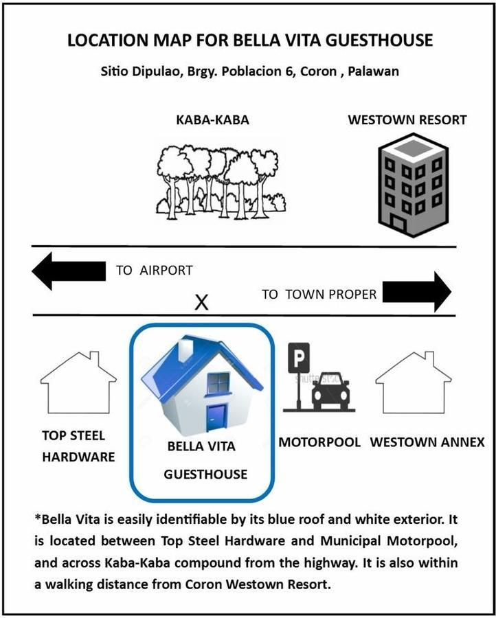 Bella Vita Guest House كورون المظهر الخارجي الصورة
